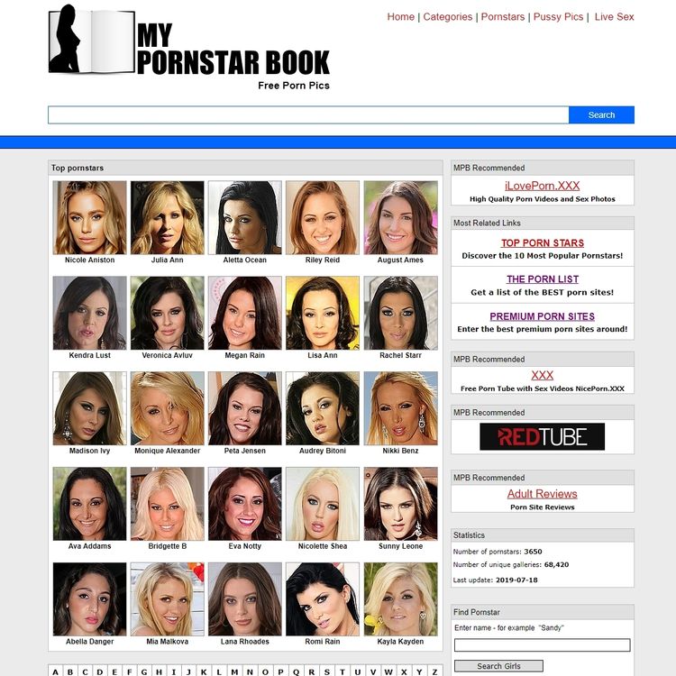 MyPornstarBook